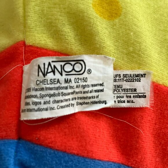 Nanco Spongebob Super Hero Quickster & Patrick Star Deputy Large Plush Toy Pair - Picture 9 of 15